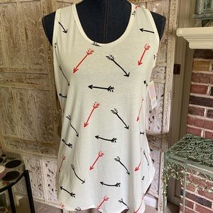 LuLaRoe Arrow Tank L NWT